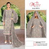 Motifz 5054 Organza Embroidery Pakistani Salwar Suits Suppliers In India